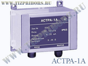 АСТРА-1А преобразователь пневмоэлектрический